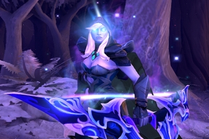 Drow ranger - Arcane Drow Ranger Mod