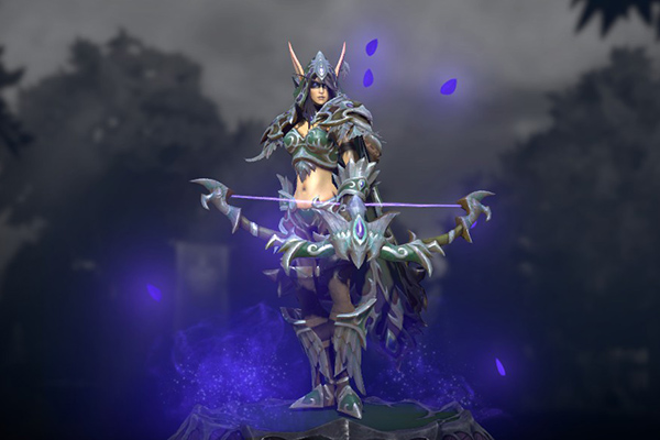 Drow ranger - Custom Megapack Drow Ranger Sylvanas Live (violet)