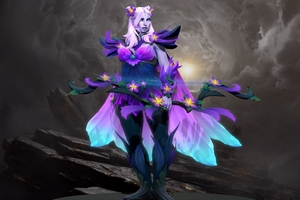 Drow ranger - Death Blossom Set