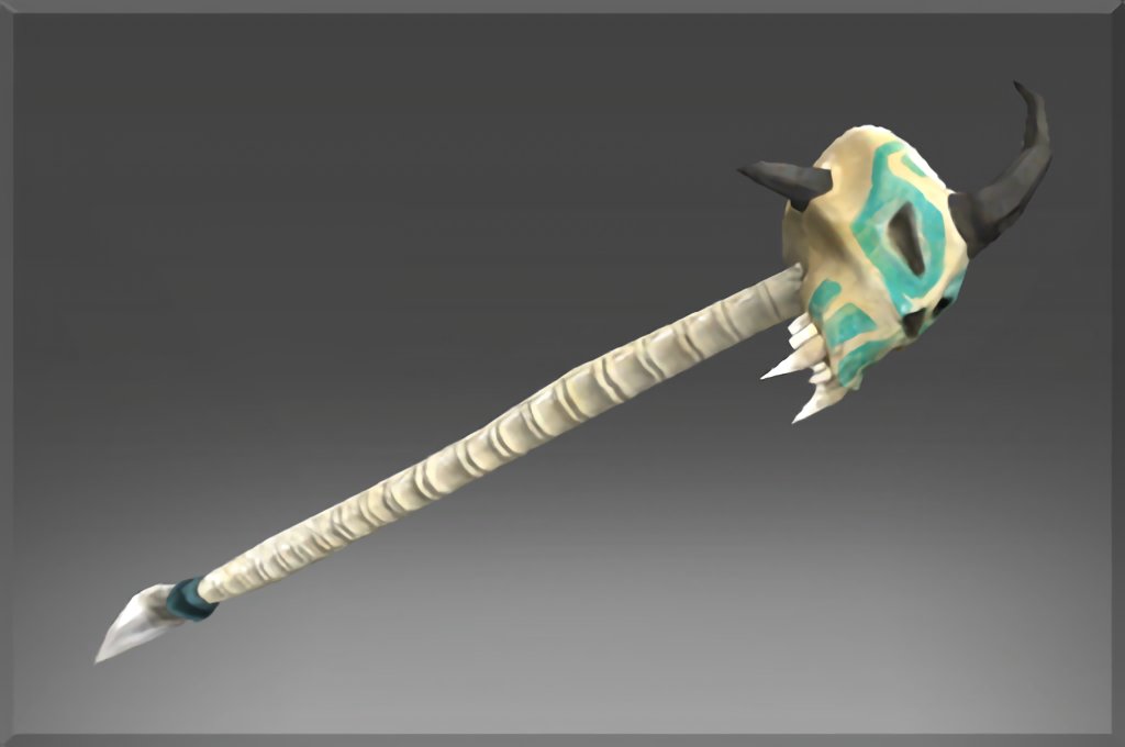 Witch doctor - Demon Skull Staff