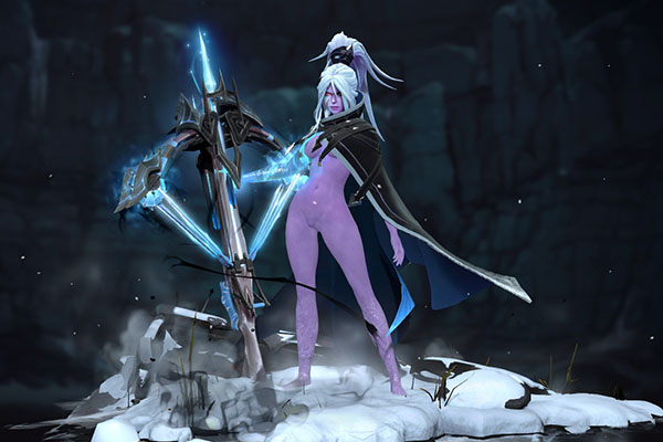 Drow ranger - Dread Retribution With Armor Nsfw Edition