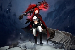 Открыть - Custom Red Arcana Drow Ranger Megapack для Drow Ranger